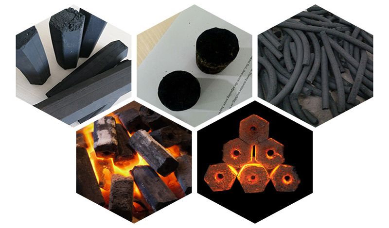 Briquettes Produced by Extruder